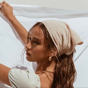 Amalfi Headband / Triangle Scarf